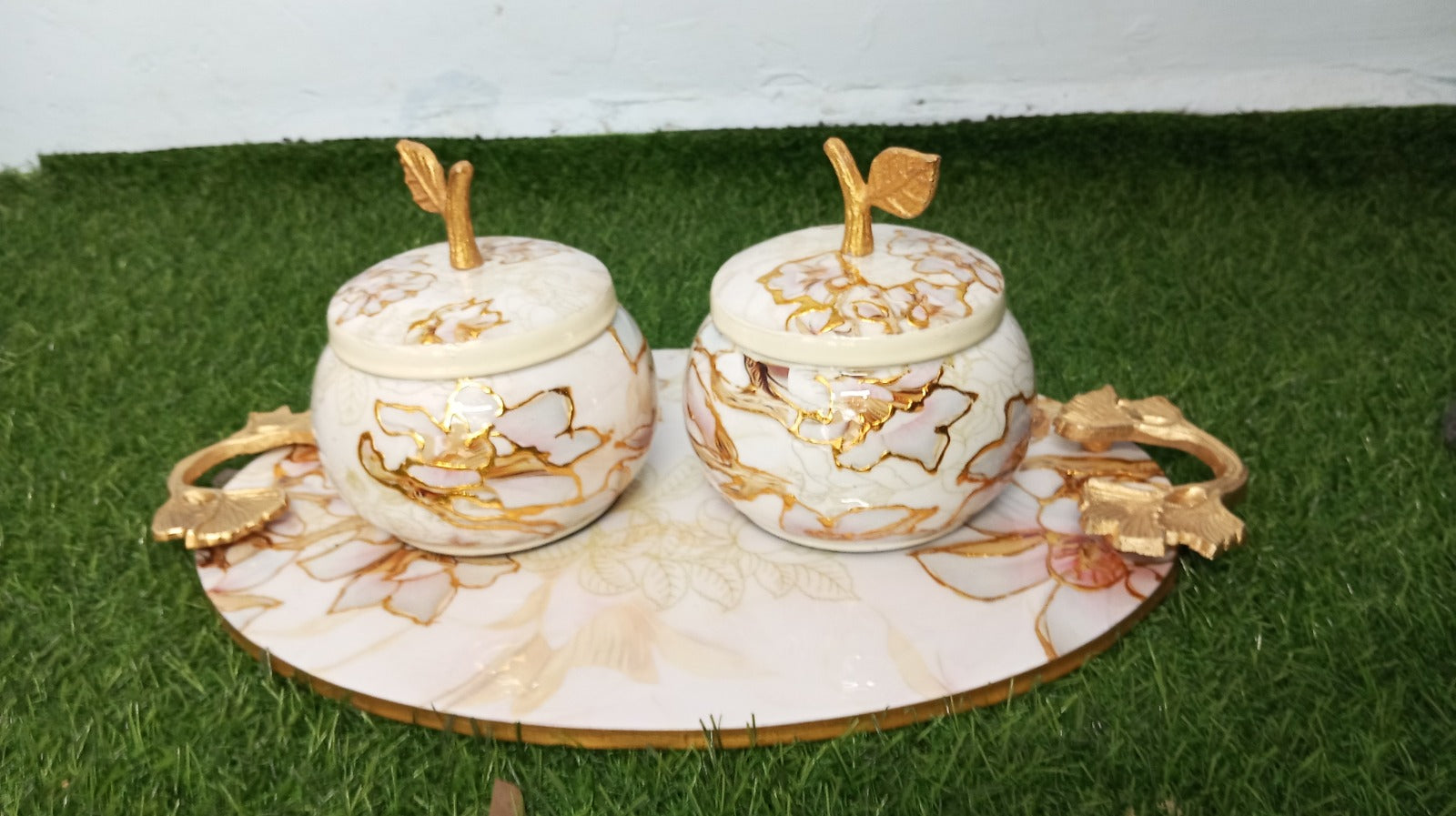Solimo Airtight Dry Fruit Container Set With Serving Tray