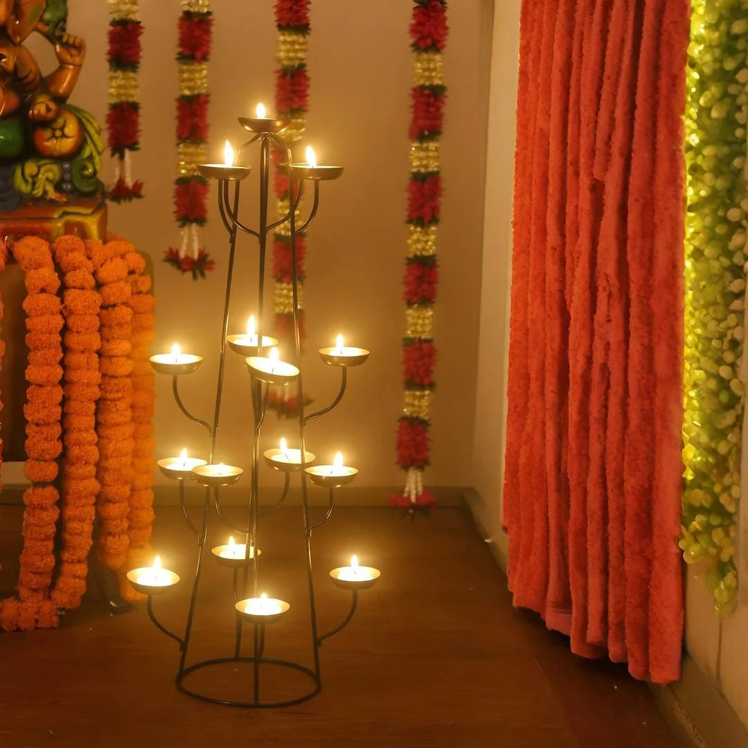 Ganesh Chaturthi setup