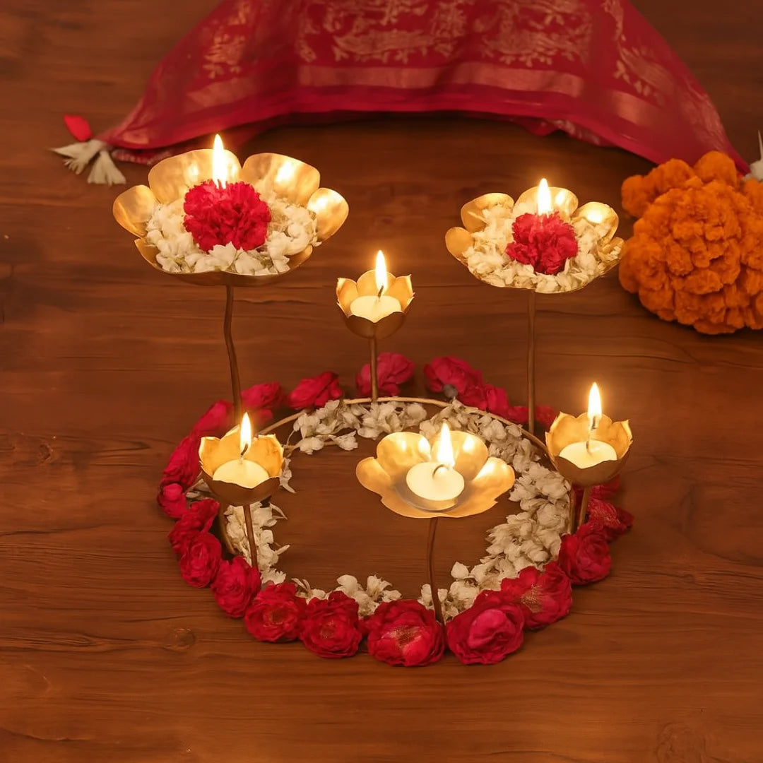 Ganesh Chaturthi setup
