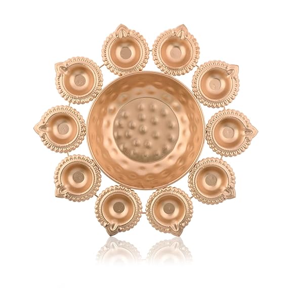Decorative Iron Diya Urli